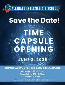 Alvarado Time Capsule Opening